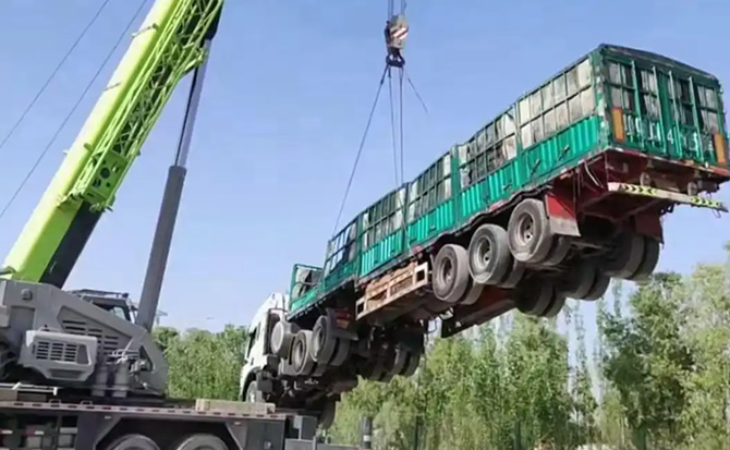 张掖道路脱困救援案例
